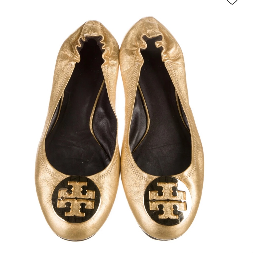 Tory Burch reva flats size 8.5 grate condition